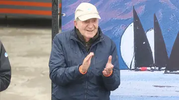 El rey Don Juan Carlos en Sanxenxo El rey Don Juan Carlos en Sanxenxo