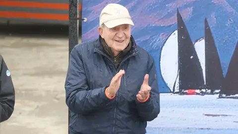 El rey Don Juan Carlos en Sanxenxo El rey Don Juan Carlos en Sanxenxo