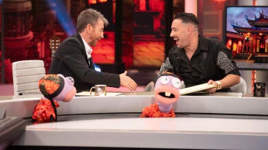 Andy demuestra su sentido del humor con Trancas y Barrancas en el juego más loco de El Hormiguero