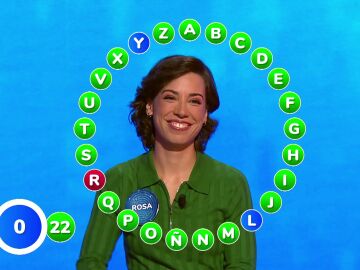 &iquest;Demasiado valiente? Rosa deja El Rosco abierto por un fallo in extremis tras 22 aciertos