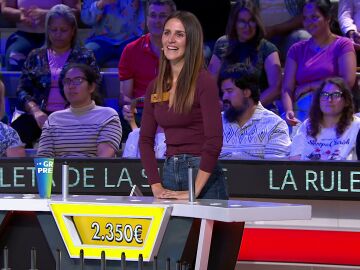 Mar&iacute;a consigue el Bote con una sola tirada en La ruleta de la suerte