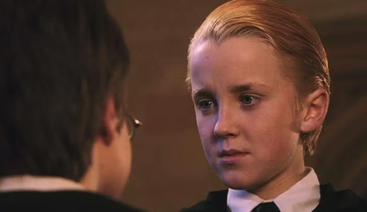 Tom Felton como Draco Malfoy en Harry Potter