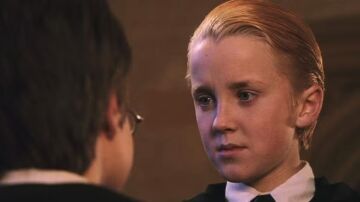 Tom Felton como Draco Malfoy en Harry Potter