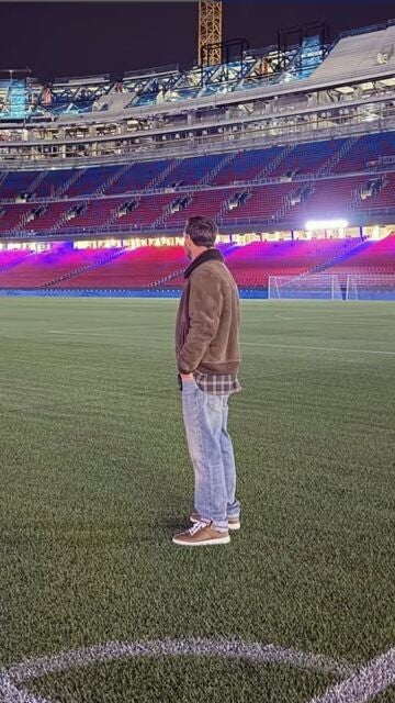 Leo Messi en el Spotify Camp Nou