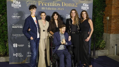 Bertín Osborne, junto a sus hijos