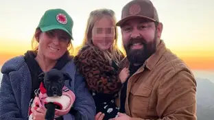 El influencer Michael Duarte junto a su mujer y su hija El influencer Michael Duarte junto a su mujer y su hija