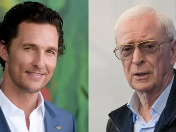 Matthew McConaughey y Michael Caine Matthew McConaughey y Michael Caine
