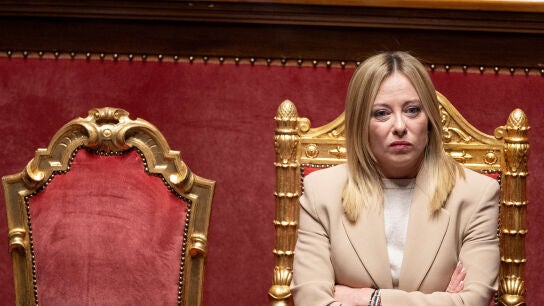 La primera ministra de Italia, Giorgia Meloni