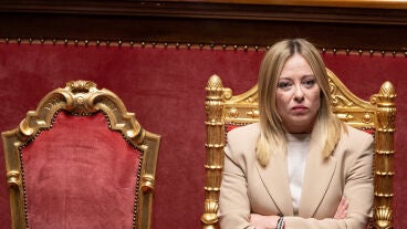 La primera ministra de Italia, Giorgia Meloni