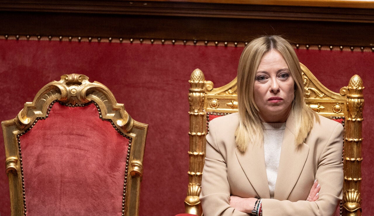 La primera ministra de Italia, Giorgia Meloni