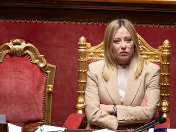 La primera ministra de Italia, Giorgia Meloni La primera ministra de Italia, Giorgia Meloni