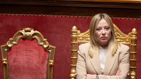 La primera ministra de Italia, Giorgia Meloni La primera ministra de Italia, Giorgia Meloni