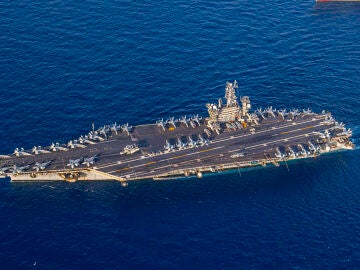 Imagen de archivo del portaaviones Gerald Ford