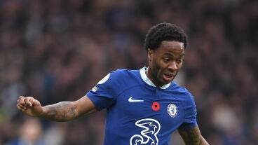 Raheem Sterling, en un partido con el Chelsea