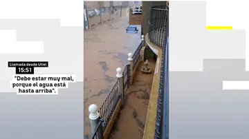 Las angustiosas llamadas el día de la DANA. Las angustiosas llamadas el día de la DANA.