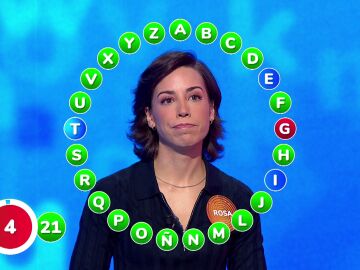 La impecable reacci&oacute;n de Rosa en El Rosco: del error a forzar a Manu una remontada