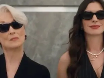 Meryl Streep y Anne Hathaway como Miranda y Andy en El diablo viste de Prada 2 Meryl Streep y Anne Hathaway como Miranda y Andy en El diablo viste de Prada 2