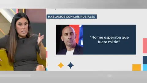 Isabel Rábago, sobre Luis Rubiales Isabel Rábago, sobre Luis Rubiales