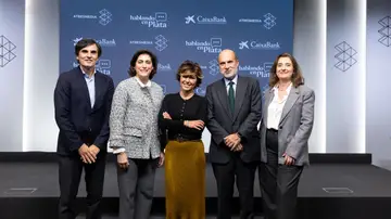 José Miguel García-Gasco, María Luisa Martínez Gistau, Sonsoles Ónega, Javier Bardají y Raquel del Castillo José Miguel García-Gasco, María Luisa Martínez Gistau, Sonsoles Ónega, Javier Bardají y Raquel del Castillo