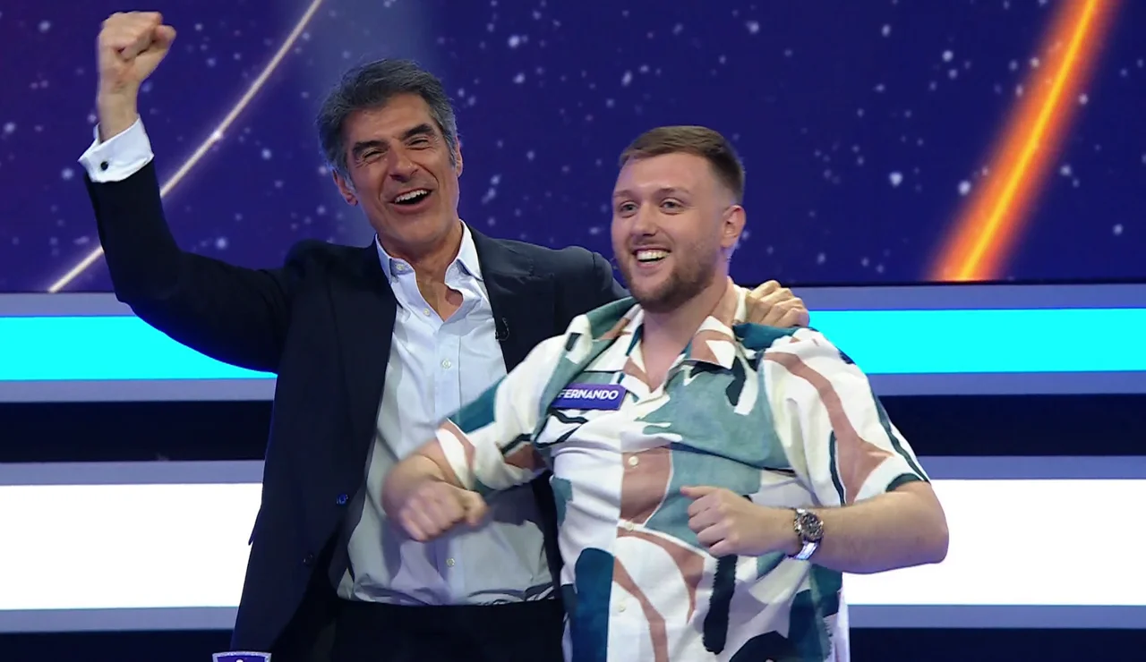 La gran remontada de Fernando llena de emoción La ruleta de la suerte noche