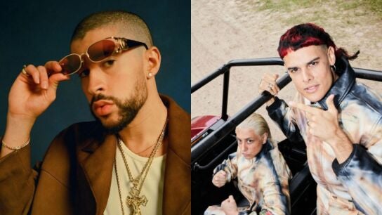 Bad Bunny y el d&uacute;o argentino Ca7riel y Paco Amoroso