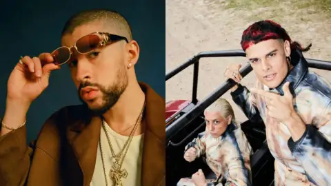 Bad Bunny y el dúo argentino Ca7riel y Paco Amoroso Bad Bunny y el dúo argentino Ca7riel y Paco Amoroso