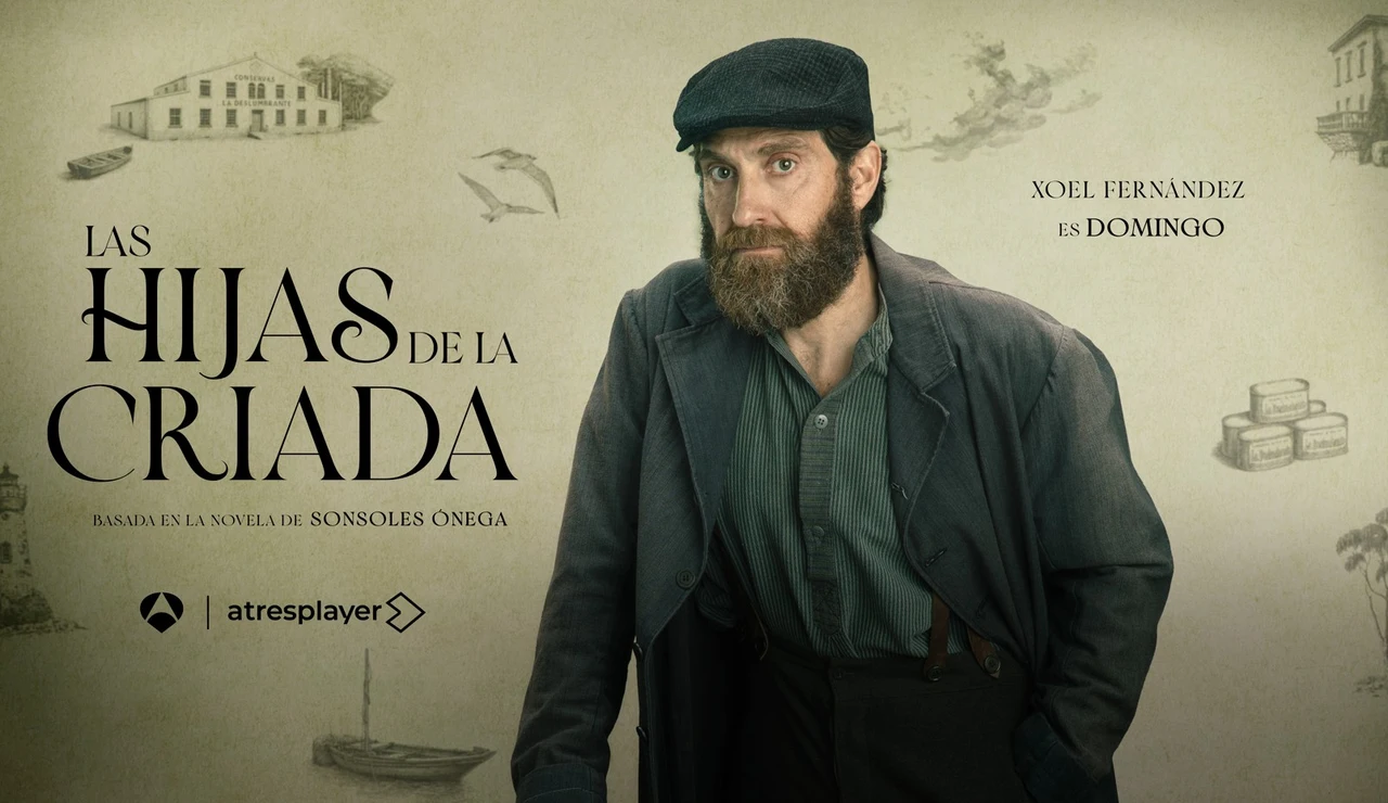 Xoel Fernández da vida a Domingo en Las hijas de la criada: “Un hombre profundamente quebrado”