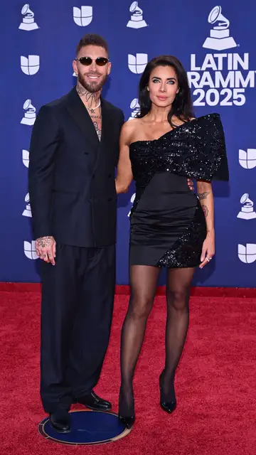 Pilar Rubio y Sergio Ramos en los Latina Grammy 2025 Pilar Rubio y Sergio Ramos en los Latina Grammy 2025