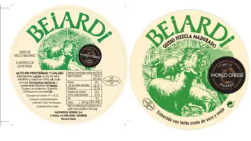 Uno de los quesos afectados por la bacteria Uno de los quesos afectados por la bacteria