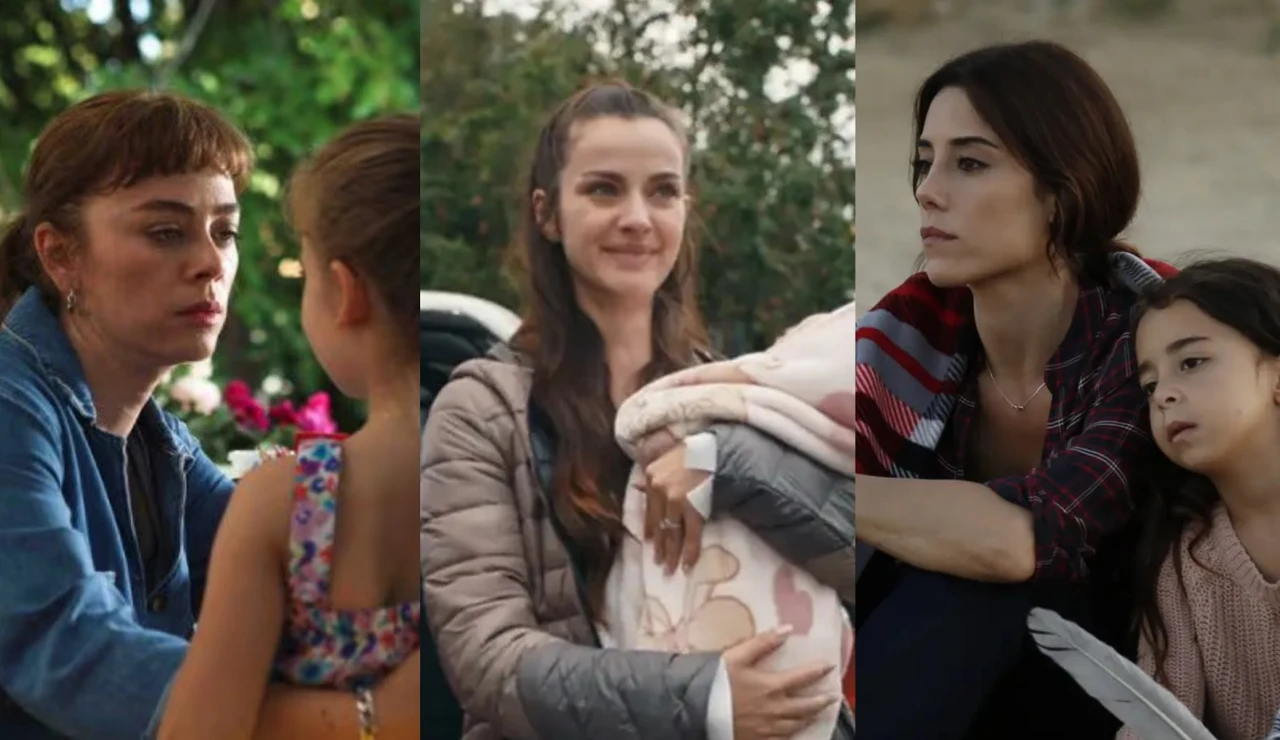 Escenas de Madre, Fugitiva y En llamas