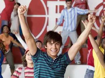 Zac Efron en High School Musical Zac Efron en High School Musical