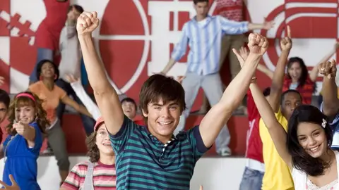 Zac Efron en High School Musical Zac Efron en High School Musical