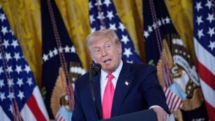 Imagen de archivo del presidente de Estados Unidos, Donald Trump