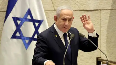 Imagen del primer ministro de Israel, Benjamin Netanyahu Imagen del primer ministro de Israel, Benjamin Netanyahu
