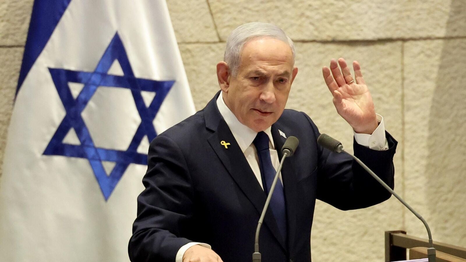 Netanyahu rechaza la creación de un Estado palestino: 