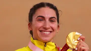 La ciclista paralímpica Paige Greco La ciclista paralímpica Paige Greco