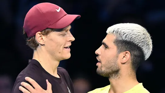 Sinner y Alcaraz en la final de las ATP Finals Sinner y Alcaraz en la final de las ATP Finals