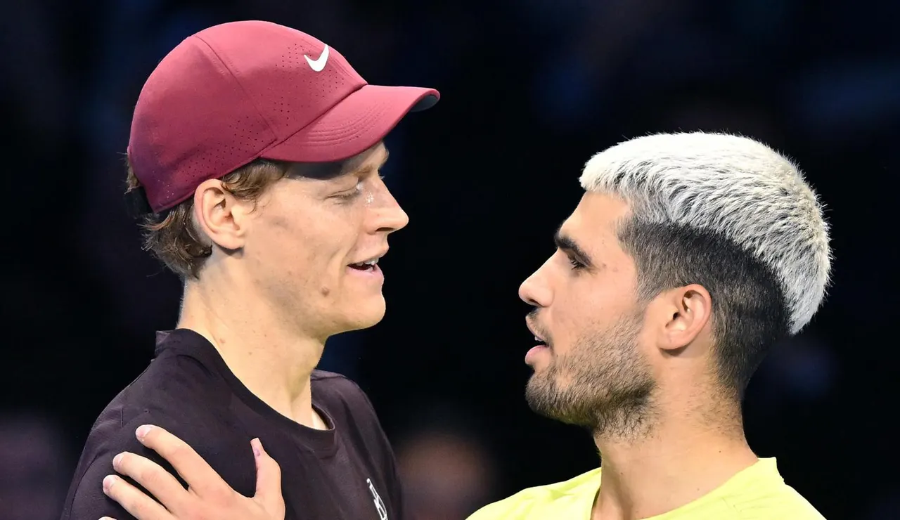 Sinner y Alcaraz en la final de las ATP Finals
