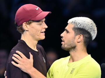 Sinner y Alcaraz en la final de las ATP Finals