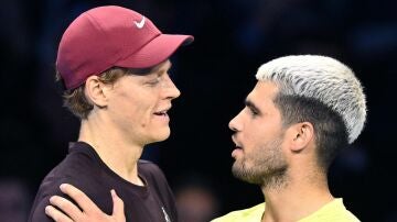 Sinner y Alcaraz en la final de las ATP Finals