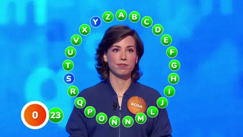 ¡Rosa hace 18 aciertos en su primer turno! Lanzada en El Rosco a por el bote de 2.392.000 euros ¡Rosa hace 18 aciertos en su primer turno! Lanzada en El Rosco a por el bote de 2.392.000 euros