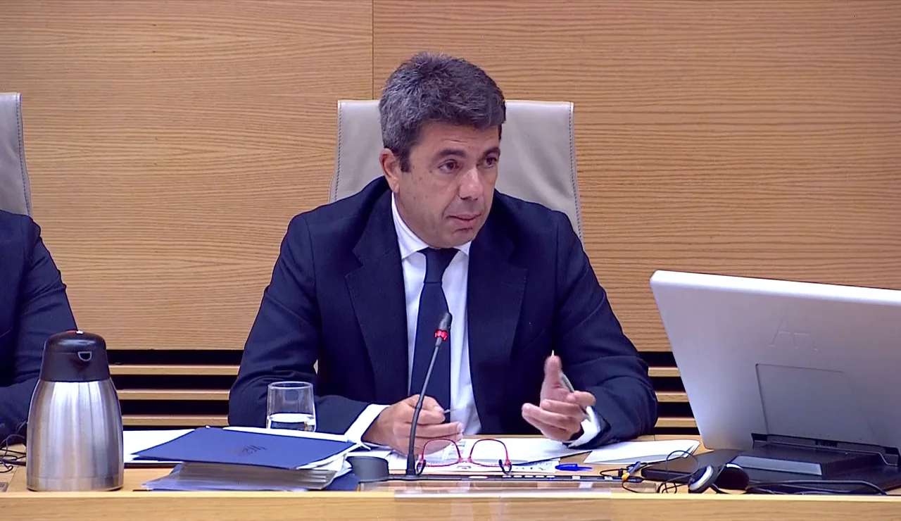 Carlos Mazón explica su gestión de la DANA