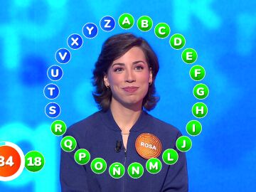 &iexcl;Rosa hace 18 aciertos en su primer turno! Lanzada en El Rosco a por el bote de 2.392.000 euros