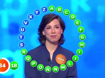 ¡Rosa hace 18 aciertos en su primer turno! Lanzada en El Rosco a por el bote de 2.392.000 euros ¡Rosa hace 18 aciertos en su primer turno! Lanzada en El Rosco a por el bote de 2.392.000 euros