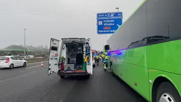 Accidente de tráfico en Collado Villalba Accidente de tráfico en Collado Villalba