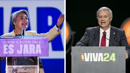 La izquierdista Jara y el ultraderechista Kast