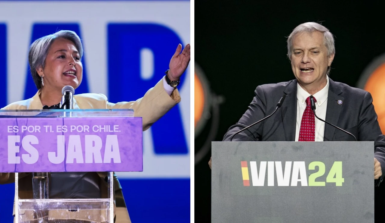 La izquierdista Jara y el ultraderechista Kast