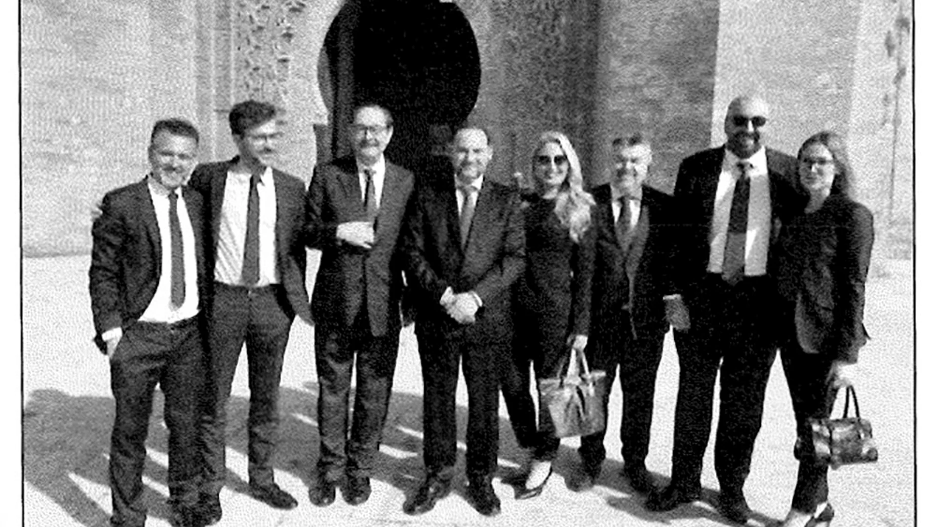 Santos Cerdán en un viaje a Marruecos con José Luís Ábalos y Koldo Santos Cerdán en un viaje a Marruecos con José Luís Ábalos y Koldo
