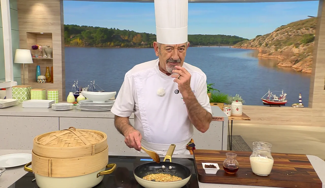 Karlos Arguiñano: aporta un sabor suave y cremoso a tus recetas con la salsa fácil y rápida de avellanas