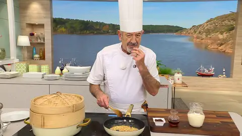 Karlos Arguiñano: aporta un sabor suave y cremoso a tus recetas con la salsa fácil y rápida de avellanas Karlos Arguiñano: aporta un sabor suave y cremoso a tus recetas con la salsa fácil y rápida de avellanas